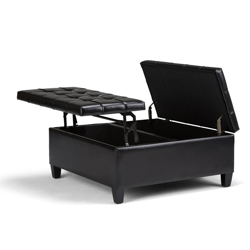 Harrison - Large Coffee Table Storage Ottoman - R&R Furniture Gallery (Fountain Valley, CA)