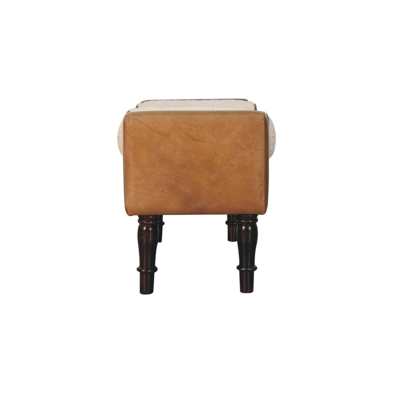 Buffalo - Chester Bench - Walnut - R&R Furniture Gallery (Fountain Valley, CA)