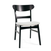 Mid Century Dining Chairs With Cushioned Seats And Wood Frame (Set of 2) - R&R Furniture Gallery (Fountain Valley, CA)