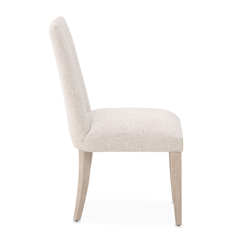 Lotus Bay - Dining Side Chair (Set of 2) - Sand - R&R Furniture Gallery (Fountain Valley, CA)