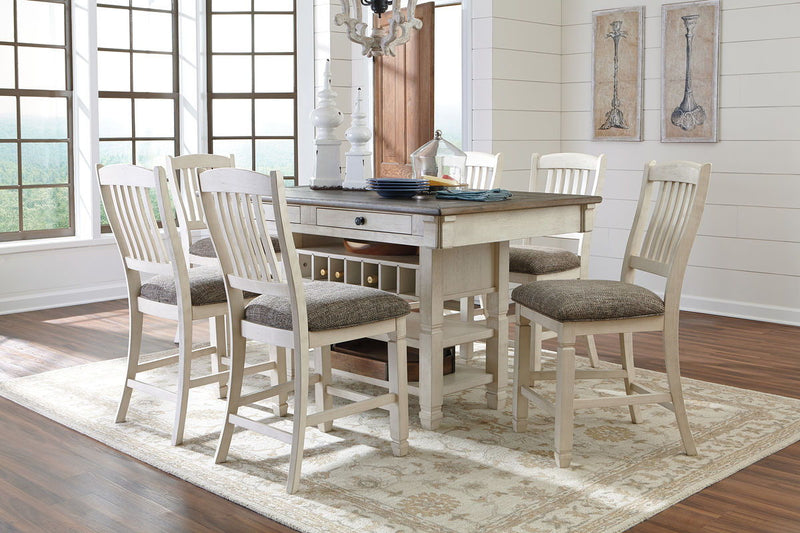 Bolanburg - Rectangular Counter Table Set - R&R Furniture Gallery (Fountain Valley, CA)