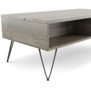 Hunter - Handcrafted Lift Top Coffee Table - R&R Furniture Gallery (Fountain Valley, CA)