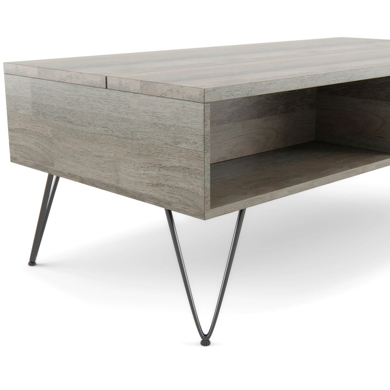 Hunter - Handcrafted Lift Top Coffee Table - R&R Furniture Gallery (Fountain Valley, CA)