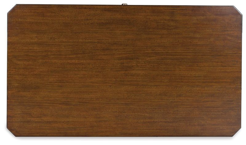 Trenmour - Rectangular Cocktail Table - Medium Brown - R&R Furniture Gallery (Fountain Valley, CA)
