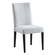 Carena - Side Chair (Set of 2) - White & Brown - R&R Furniture Gallery (Fountain Valley, CA)
