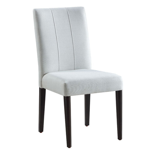 Carena - Side Chair (Set of 2) - White & Brown - R&R Furniture Gallery (Fountain Valley, CA)