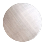 Johnsen - Geometric Pattern Accent Table - Antique Silver - R&R Furniture Gallery (Fountain Valley, CA)