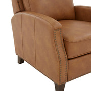 Jack - Push Back Recliner With Track Arms And Nailhead Accents - R&R Furniture Gallery (Fountain Valley, CA)