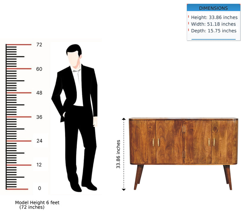 Linden - Sideboard - Beige Brown - R&R Furniture Gallery (Fountain Valley, CA)