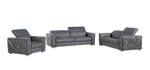 1120 - Leather Living Room Set - R&R Furniture Gallery (Fountain Valley, CA)