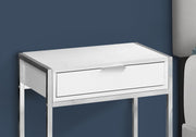 Accent Side Table, Storage Drawer, Spacious Tabletop - R&R Furniture Gallery (Fountain Valley, CA)