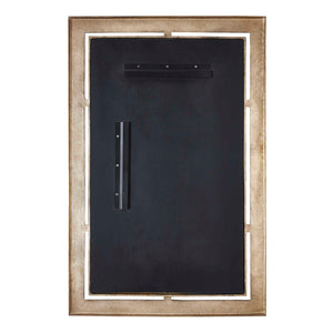 Guerra - Mirror - Walnut & Brass