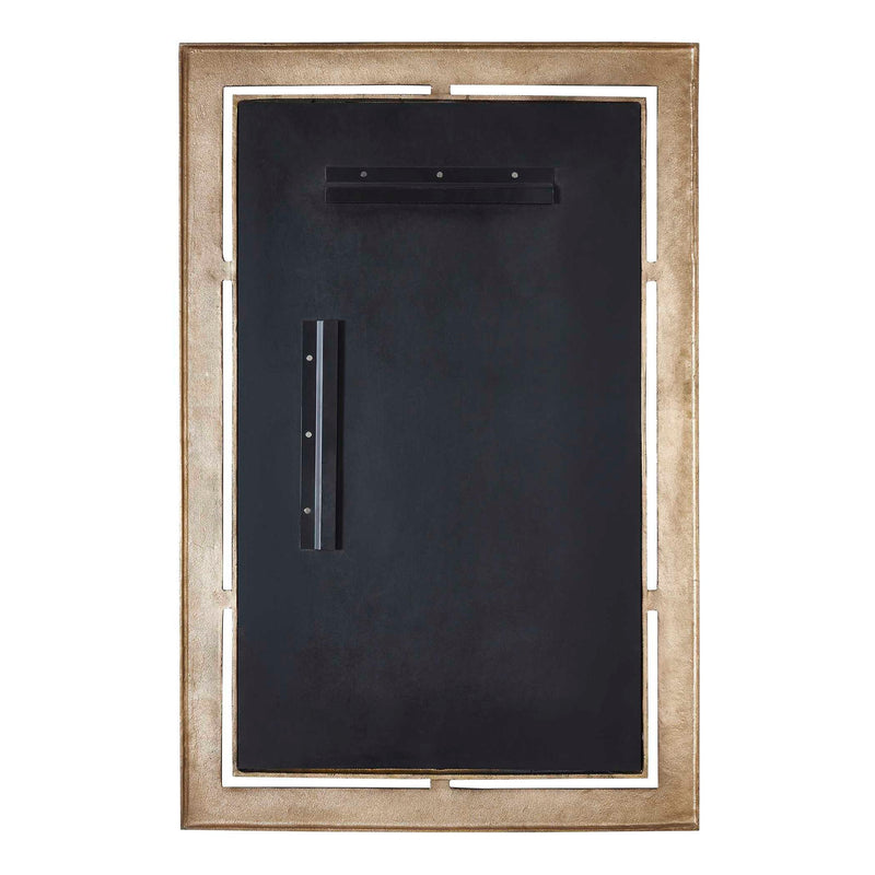 Guerra - Mirror - Walnut & Brass