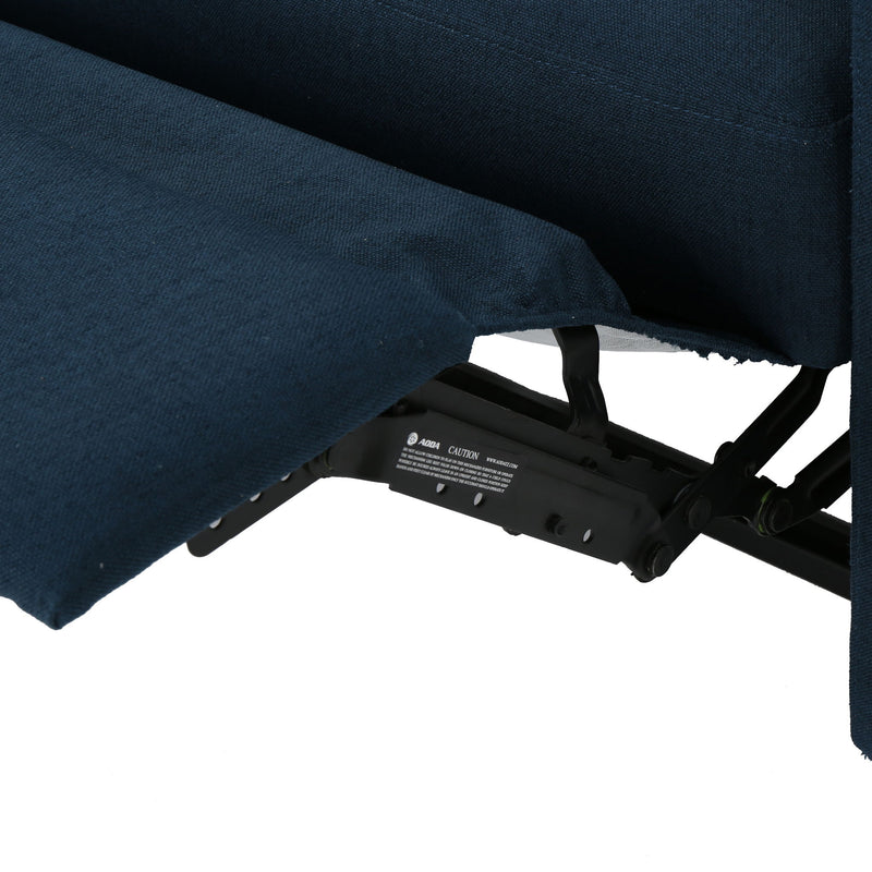 Alma - Contemporary Upholstered Loveseat Recliner - R&R Furniture Gallery (Fountain Valley, CA)