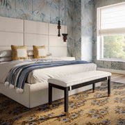 Amara - Woven Rattan Bench - R&R Furniture Gallery (Fountain Valley, CA)