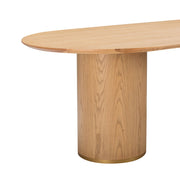 Brandy - Oval Dining Table - Natural - R&R Furniture Gallery (Fountain Valley, CA)