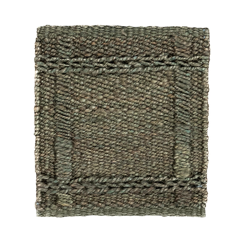 Classic Home Aberdeen jute area rug with woven texture, neutral natural color, perfect for living room or bedroom decor.