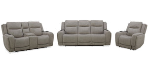 Penfield - Power Reclining Sofa Set - R&R Furniture Gallery (Fountain Valley, CA)