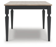 Brenkerton - Rectangular Dining Room Table - Grayish Brown / Black - R&R Furniture Gallery (Fountain Valley, CA)