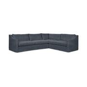 Classic Home Kipton upholstered corner sectional with plush cushions and modern design, perfect for stylish living rooms.