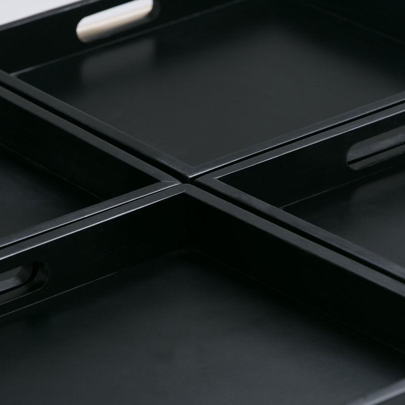 Avalon - Square Coffee Table Storage Ottoman - Tanners Brown - R&R Furniture Gallery (Fountain Valley, CA)