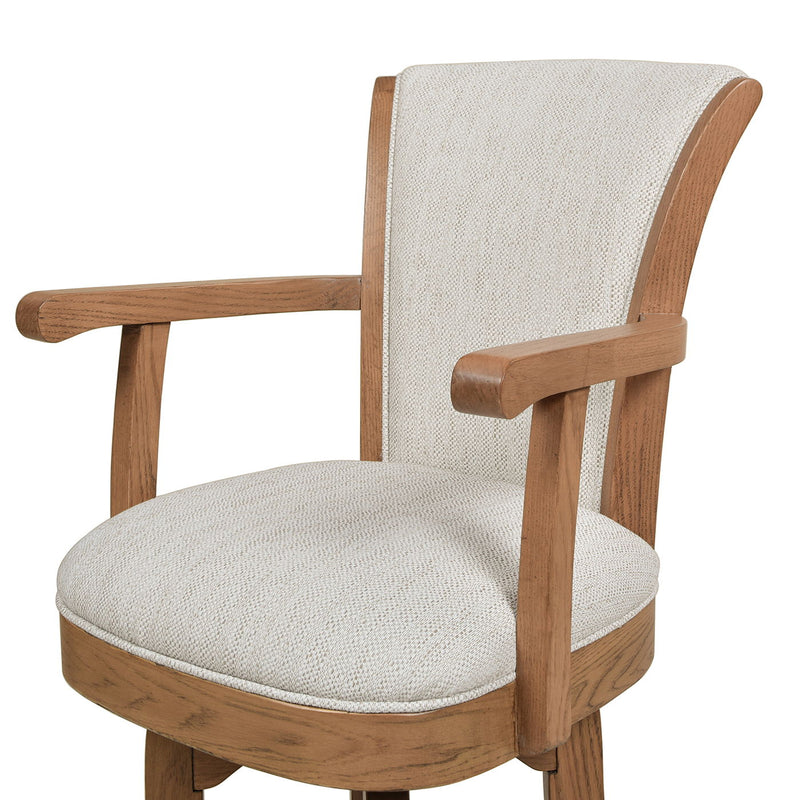 Williams - Swivel Counter Height Bar Stool - R&R Furniture Gallery (Fountain Valley, CA)