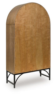 Gwenwich - Accent Cabinet - Natural / Black - R&R Furniture Gallery (Fountain Valley, CA)