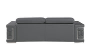 296 - Leather Sofa - R&R Furniture Gallery (Fountain Valley, CA)