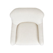 Nimbus - Curved Accent Chair - Ivory White - R&R Furniture Gallery (Fountain Valley, CA)