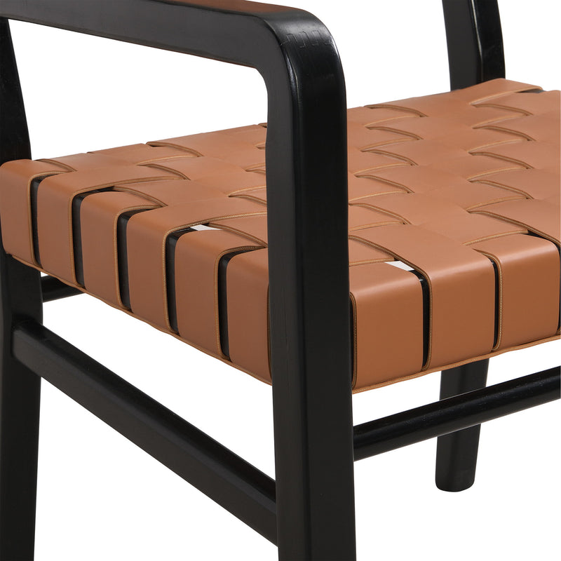Noble House modern style upholstered side dining chair with sleek design and cushioned seat for comfortable seating.