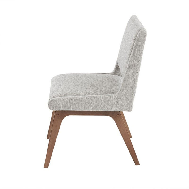 Boomerang - Dining Side Chair With Upholstered Cushions (Set of 2) - Light Gray - R&R Furniture Gallery (Fountain Valley, CA)