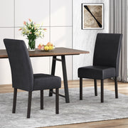 Pertica - Dining Upholstered Armless Chairs (Set of 2) - R&R Furniture Gallery (Fountain Valley, CA)