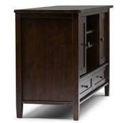 Warm Shaker - TV Media Stand Handcrafted - R&R Furniture Gallery (Fountain Valley, CA)