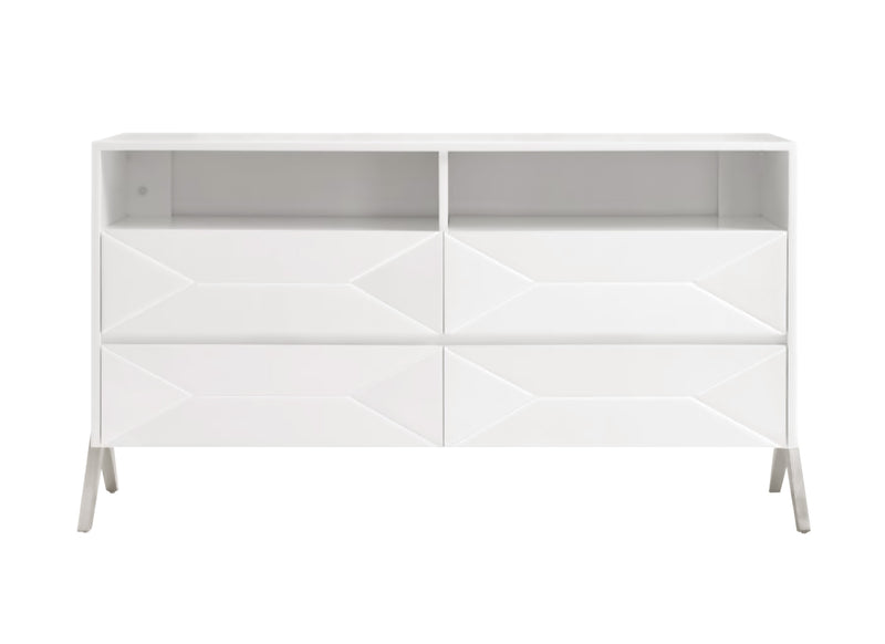 Candid Modern White Dresser — view 4