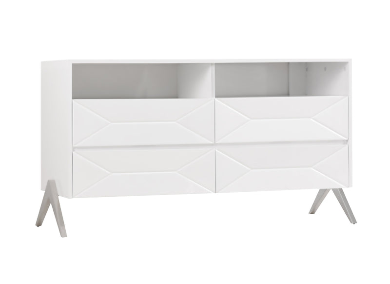 Candid Modern White Dresser — view 5