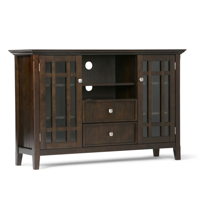 Bedford - Handcrafted Tall TV Media Stand - R&R Furniture Gallery (Fountain Valley, CA)
