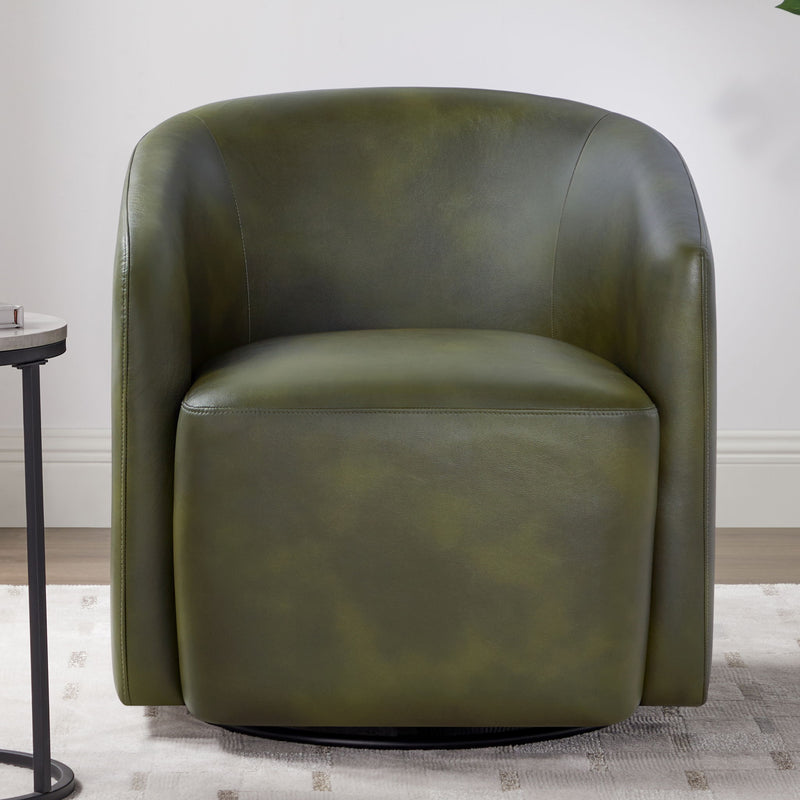Ardena - Modern Swivel Barrel Chair - R&R Furniture Gallery (Fountain Valley, CA)