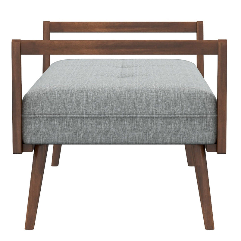Cora - Bench - Gray - R&R Furniture Gallery (Fountain Valley, CA)