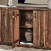 Cleo - 6 Door Buffet - Natural - R&R Furniture Gallery (Fountain Valley, CA)