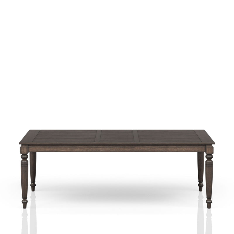 Extendable Dining Table - Coffee - R&R Furniture Gallery (Fountain Valley, CA)