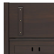 Connaught - Entryway Storage Bench With Shelf - Chestnut - R&R Furniture Gallery (Fountain Valley, CA)