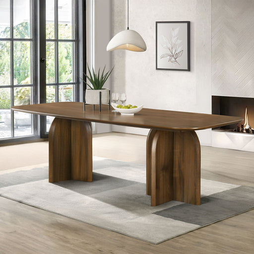 Delmon - Dining Table - Dark Walnut - R&R Furniture Gallery (Fountain Valley, CA)