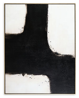 Reighlea - Wall Art - Black / White - R&R Furniture Gallery (Fountain Valley, CA)