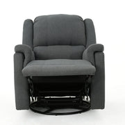 Glider Recliner With Swivel, Manual Reclining Chair - R&R Furniture Gallery (Fountain Valley, CA)