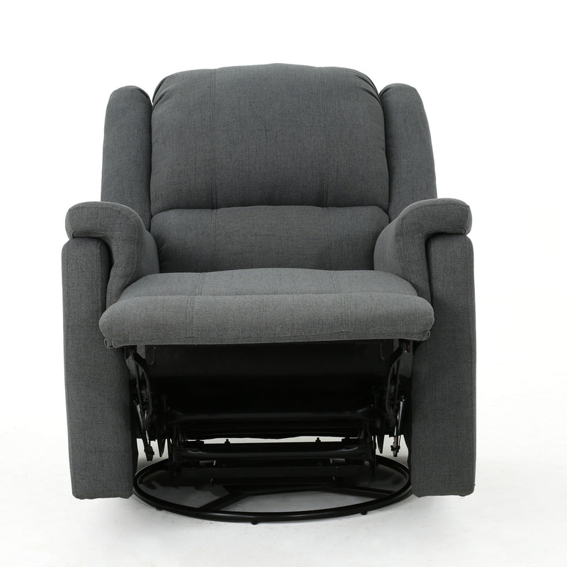 Glider Recliner With Swivel, Manual Reclining Chair - R&R Furniture Gallery (Fountain Valley, CA)