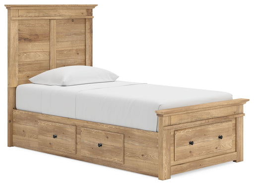 Makidern - Panel Storage Bed With 2 Under Bed Storage Units - R&R Furniture Gallery (Fountain Valley, CA)