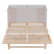 DreamHaus cabinet bed with large drawers, featuring a stylish design and modern wood finish, ideal for space-saving bedroom setup.