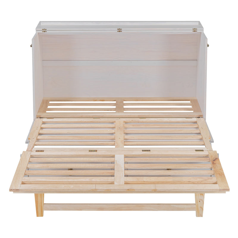 DreamHaus cabinet bed with large drawers, featuring a stylish design and modern wood finish, ideal for space-saving bedroom setup.