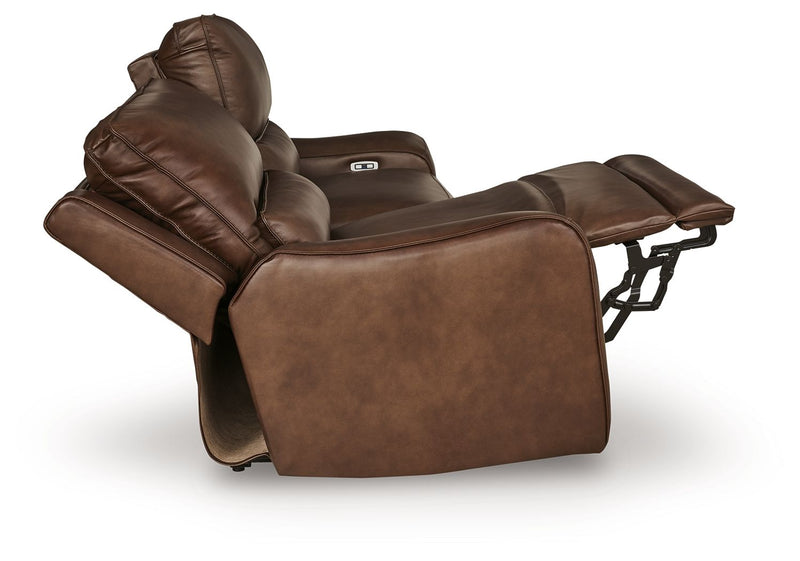 DeepWakes - 2 Seat Power Reclining Sofa With Adjustable Headrest - R&R Furniture Gallery (Fountain Valley, CA)