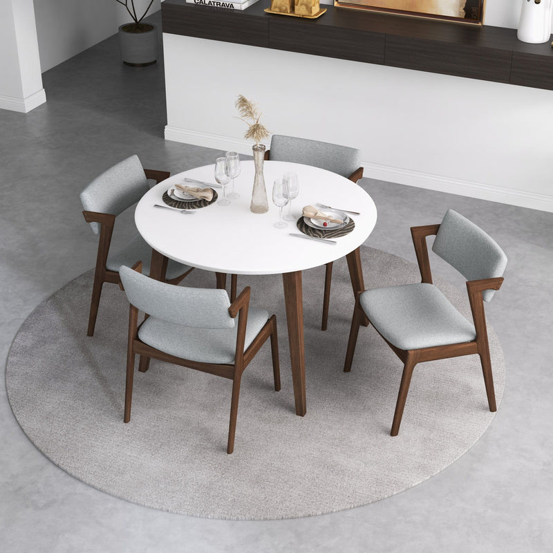 Edwin - Mid-Century Modern Dining Chair (Set of 2) - R&R Furniture Gallery (Fountain Valley, CA)